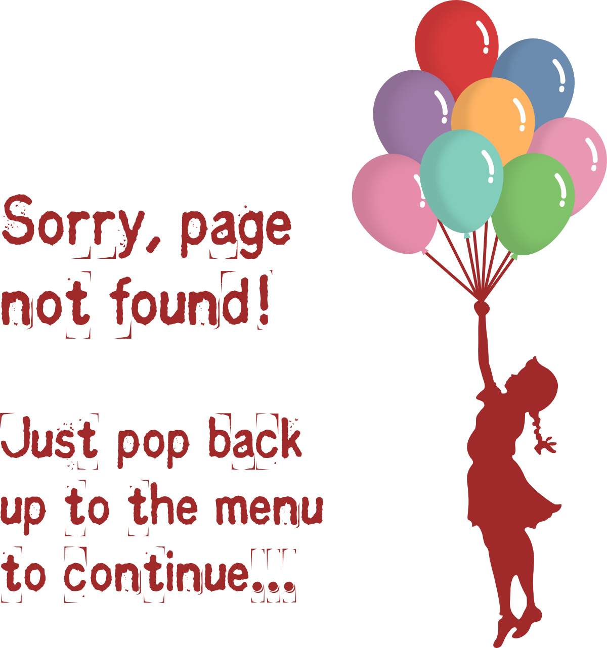 Page not found graphic